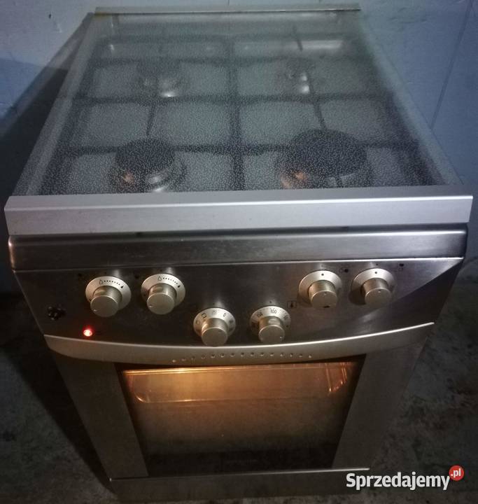 Srebrna Kuchnia Gazowo Elektryczna Gorenje 50cm Tra Warszawa