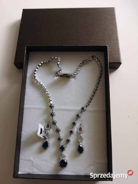 Komplet naszyjnik i kolczyki Polanka Wielka