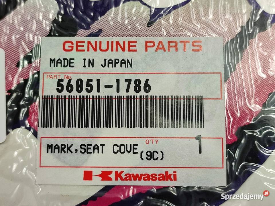NAKLEJKA NINJA NA ZADUPEK PRAWA STR KAWASAKI sprzedam