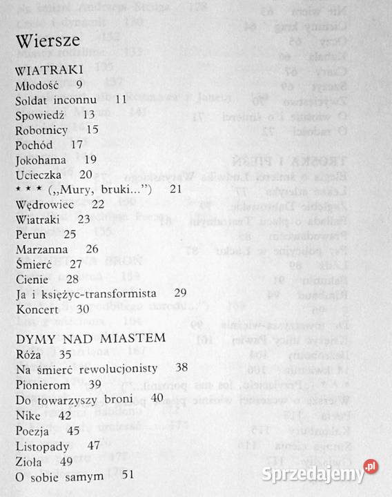 Wiersze i poematy Władysław Broniewski