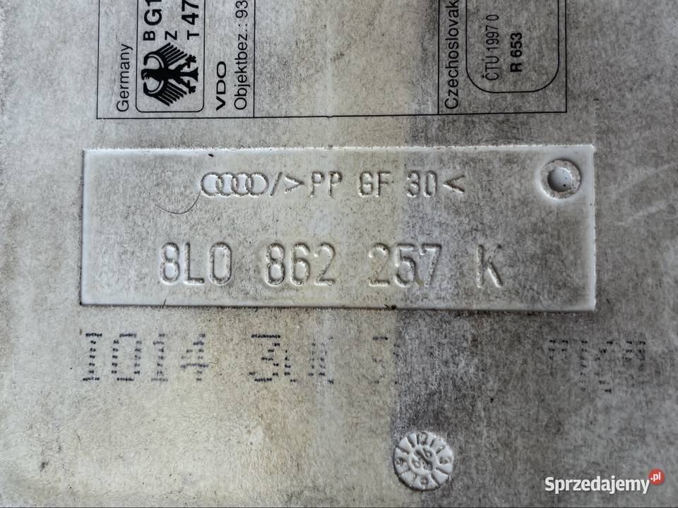 8L0862257 pompka centralnego zamka Audi a3 8L Szczecin