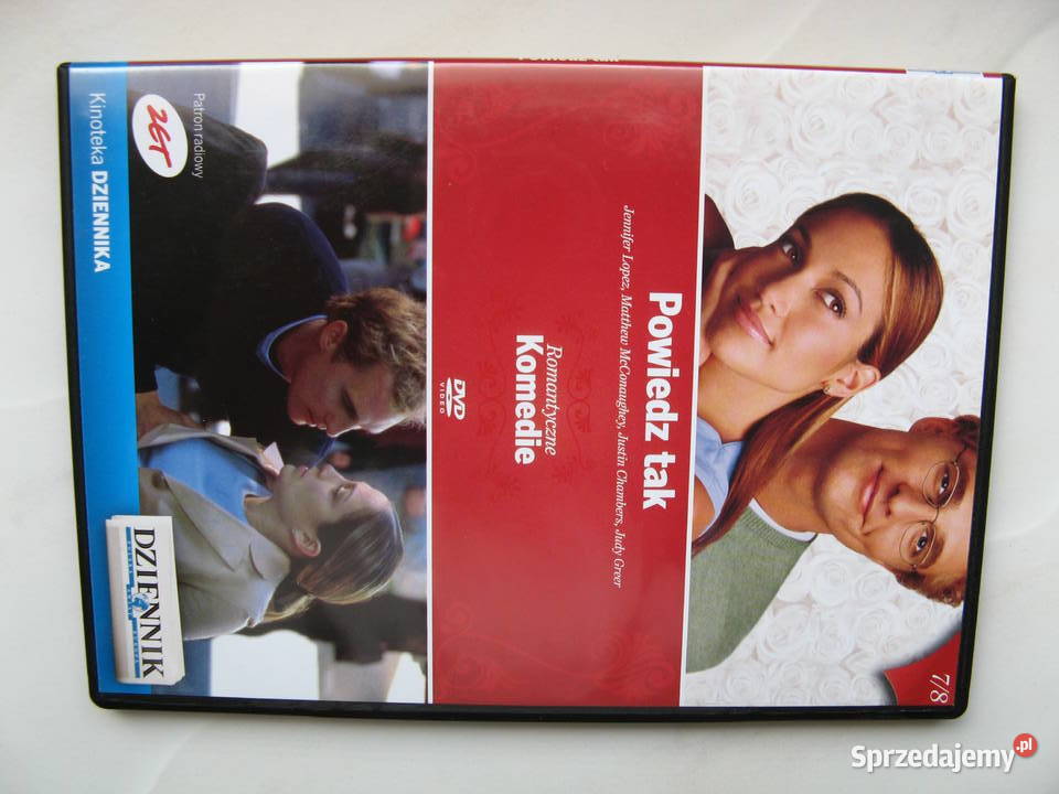 Romantyczne komedie 4 DVDPowiedz tak Czego Filmy Poznań