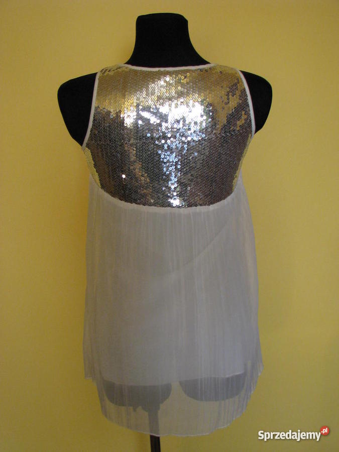 tunika z cekinami na imprezę czy Sylwestra Katowice