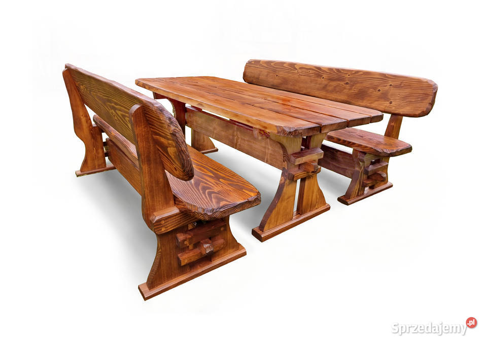 Meble do ogrodu ogródka drewniane taras ogrodowe Chrząstowice