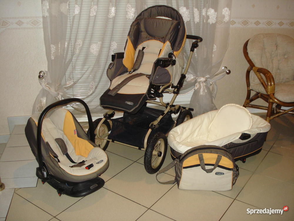 wózek BEBECAR 3w1 wielkopolskie Rogoźno