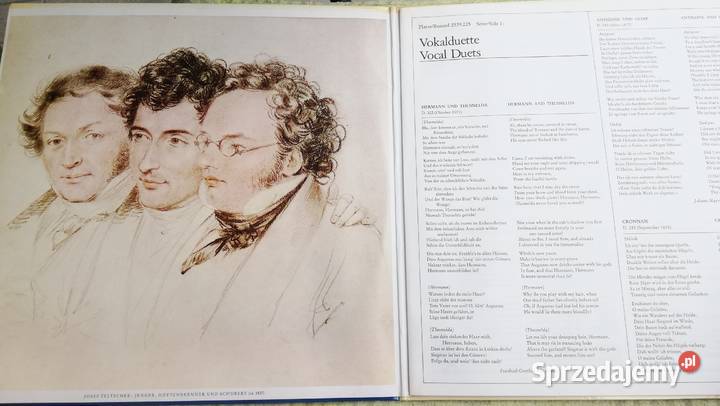 Franz Schubert Pieśni moich przyjaciół sprzedam