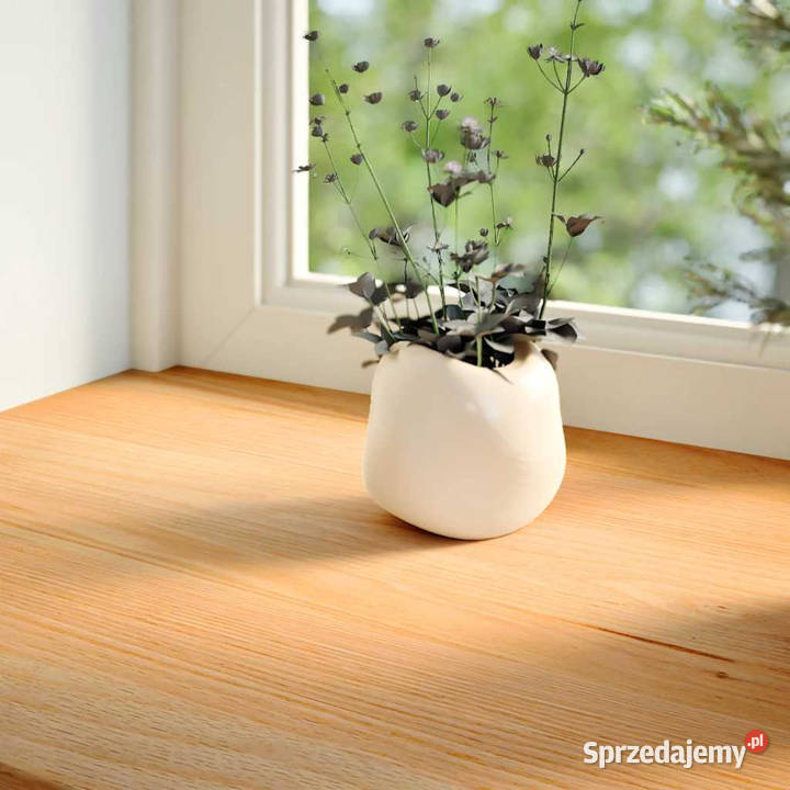 Parapety 2 jasnobrązowy 90x15x2 lite drewno sprzedam