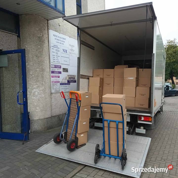 Przeprowadzki transport utylizacja mebli Przeprowadzki Zgierz