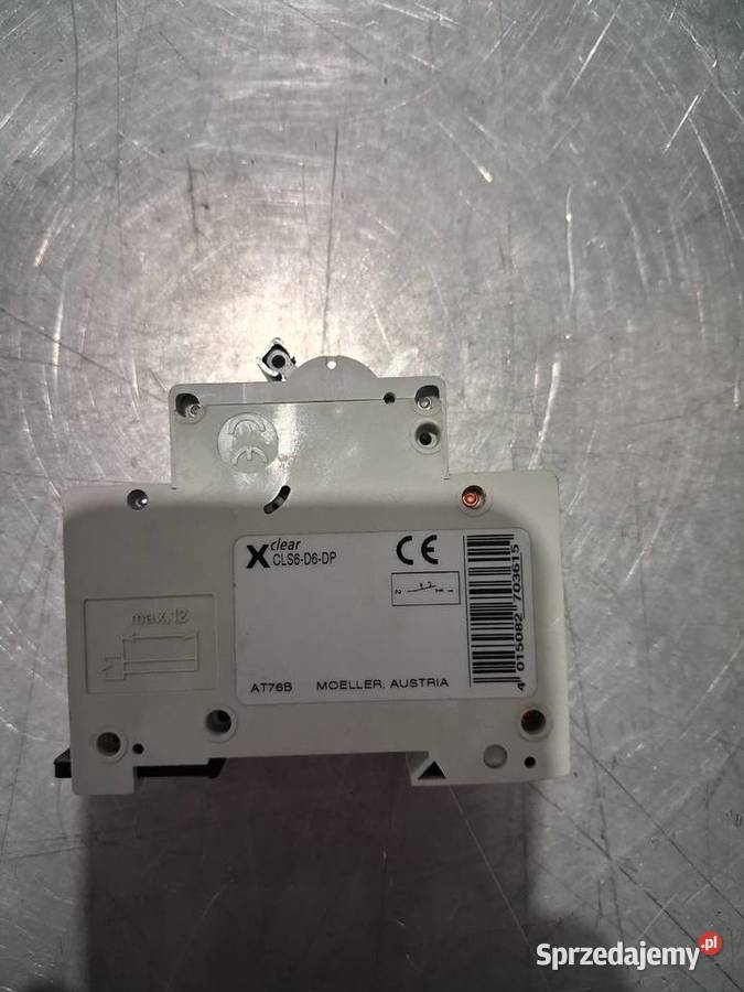 Wyłącznik nadprądowy CLS6 D 6A6kA 1P 270361
