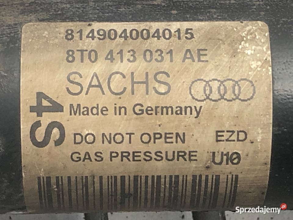AMORTYZATOR PRAWY PRZÓD SPRĘŻYNA AUDI A5 8T 18