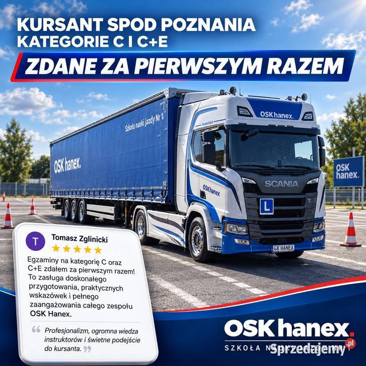 Nauka jazdy kat C pojazdy egzaminacyjne word