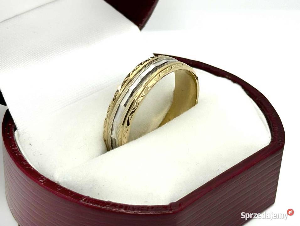 Złota Obrączka pr585 544g R28 złoto Obrączki Elbląg