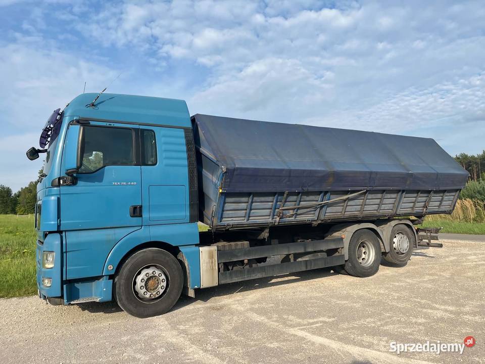 MAN TGX 440 wywrotka do zboża materiałów sypkich Koniecpol