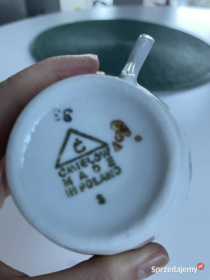 Ćmielów porcelana filiżanki Rabka-Zdrój
