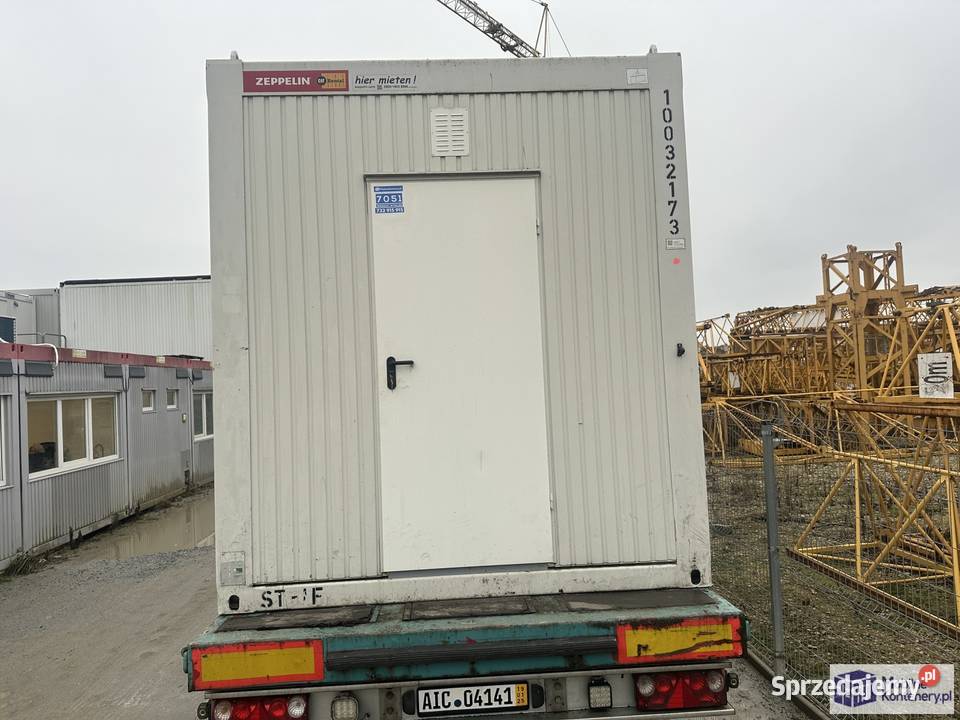 KONTENER BIUROWY SZATNIA ZAPLECZE BUDOWY 256 dolnośląskie