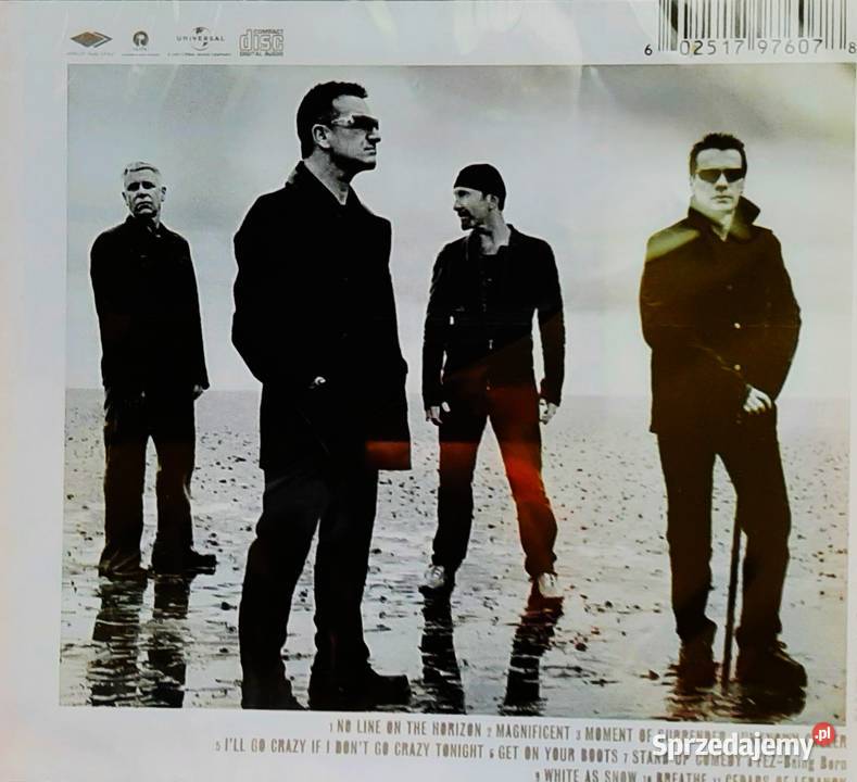 Wspaniały Album CD Zespołu U2 Album NowyFolia Poznań