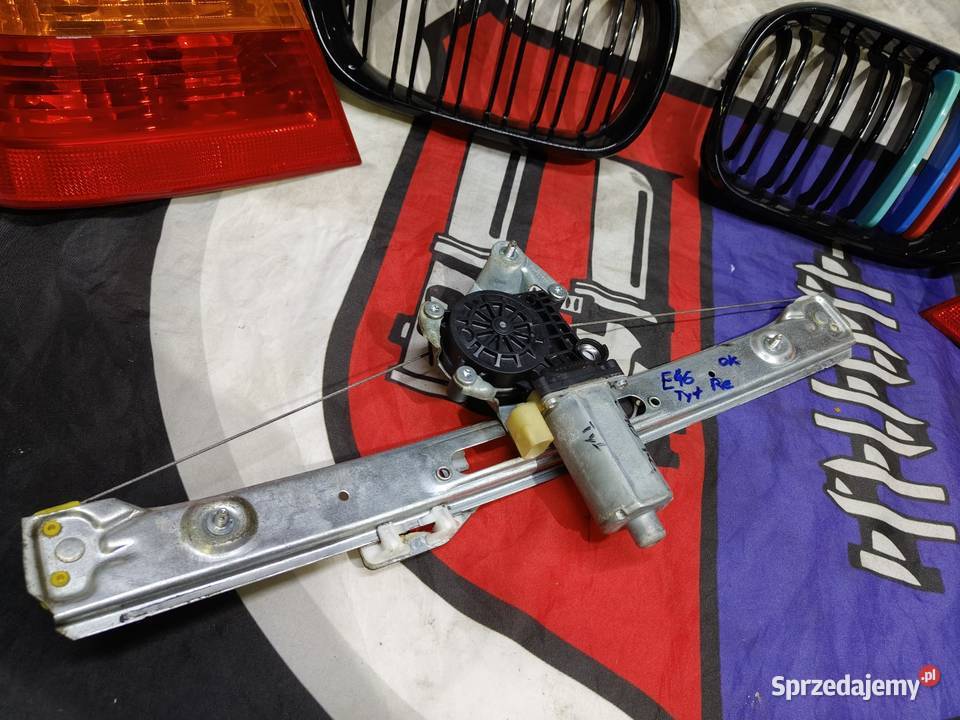 Bmw e46 podnośnik szyby elektryczny tylny prawy osobowe Aleksandrów Łódzki sprzedam