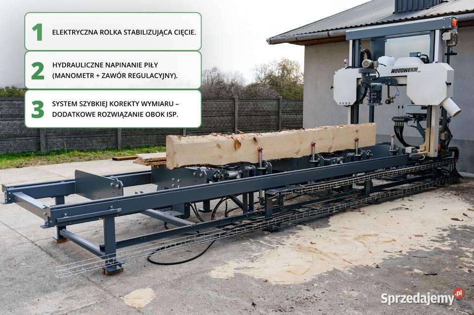 Trak Taśmowy z Pełną Hydrauliką 2 Obracaki podkarpackie Łańcut