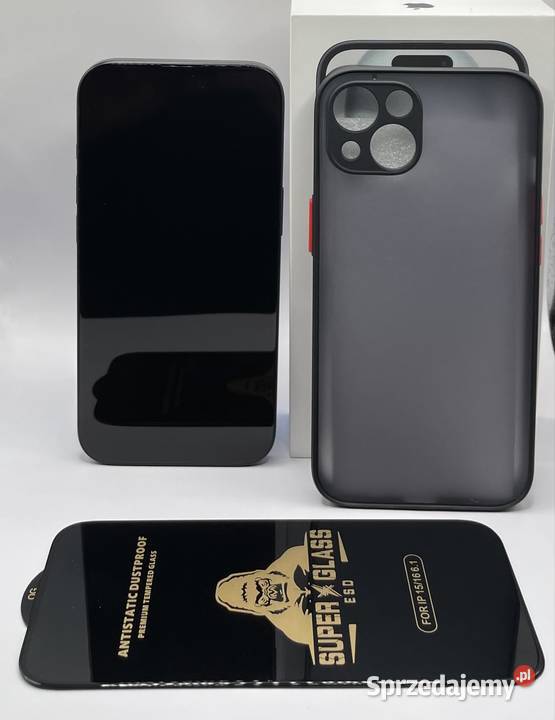 iPhone 15 128 GB Black 86 ZestawDowód zakupu łódzkie Łódź