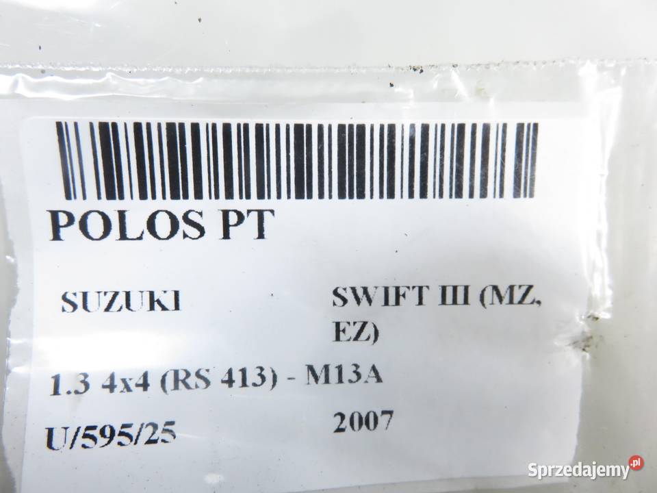 PÓŁOŚ PRAWA TYLNA SUZUKI SWIFT III 13 4x4 osobowe