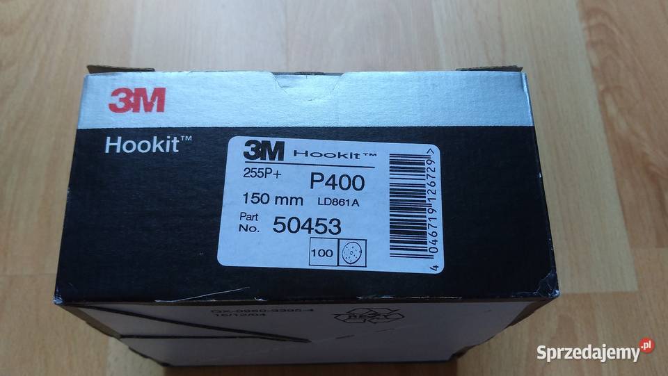 3M Krążki ścierne na rzep 255P Hookit P400 50453 Gorzów Wielkopolski