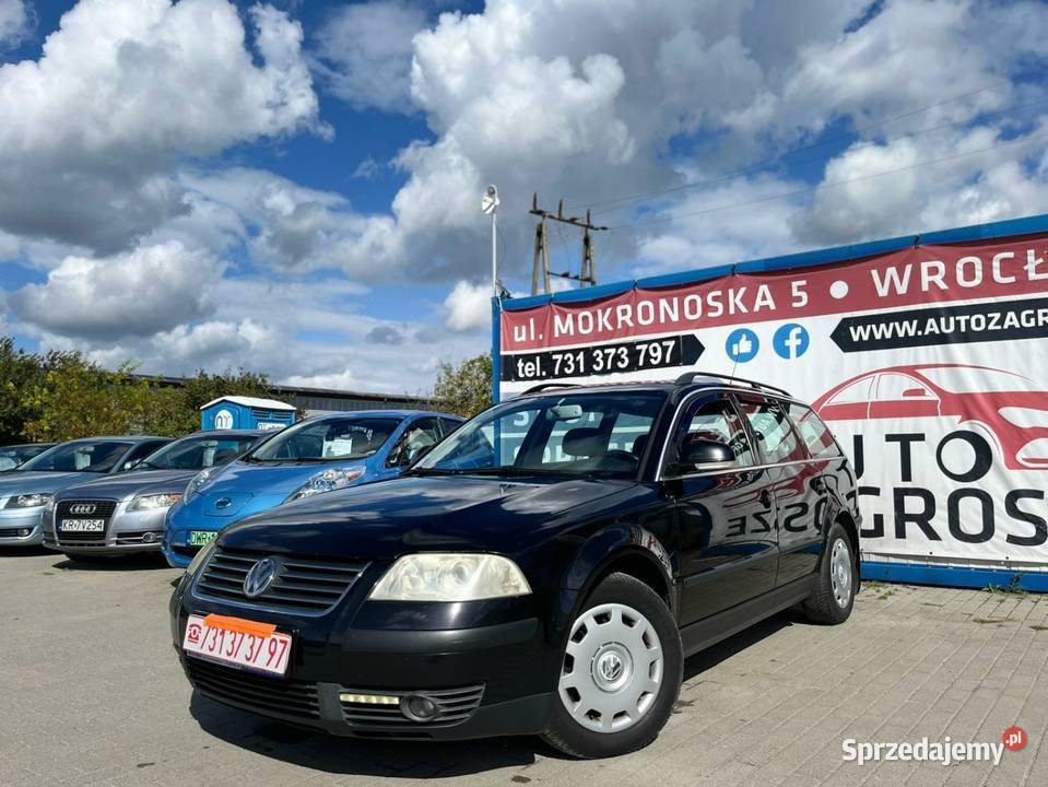 Volkswagen Passat 20 Diesel 2004 Klima HAK 2000cm3 Wrocław