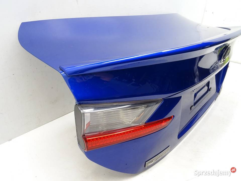 TYLNA KLAPA LEXUS RC SportowyCoupe TYLNA