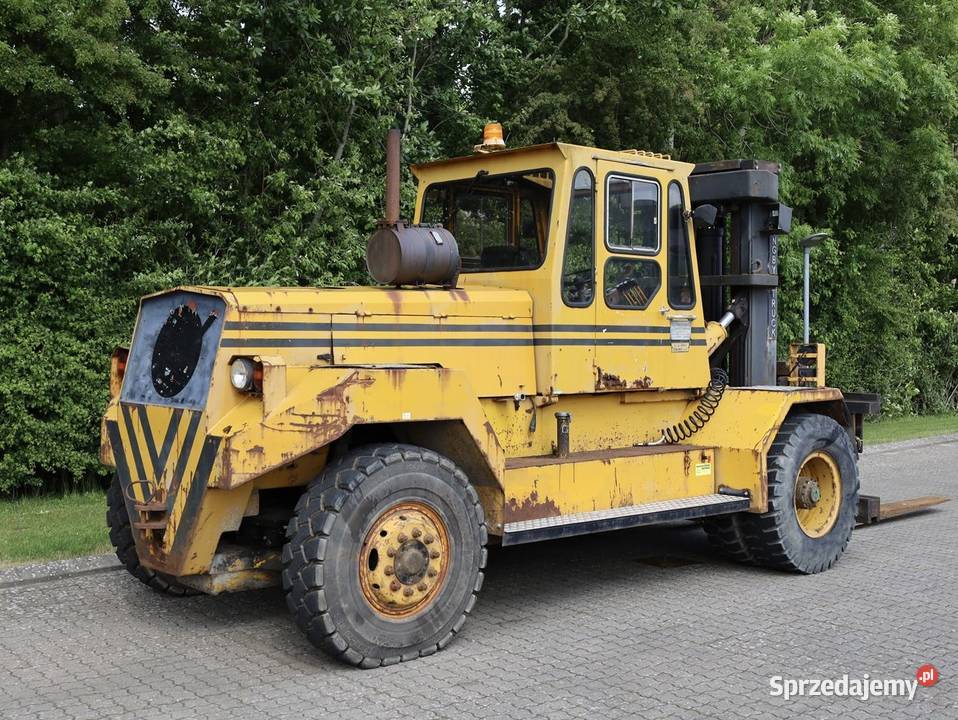 Wózek widłowy Kalmar LJUNGBY 151200 waga 22 tony Nowiny