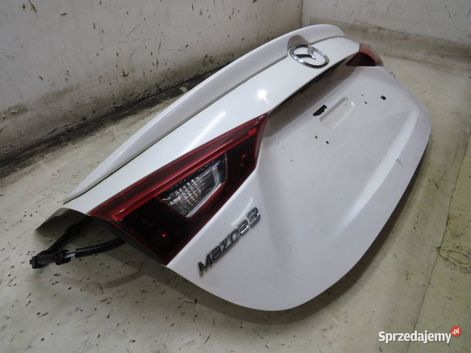 KLAPA BAGAŻNIKA 25D 13 MAZDA 3 BM SEDAN