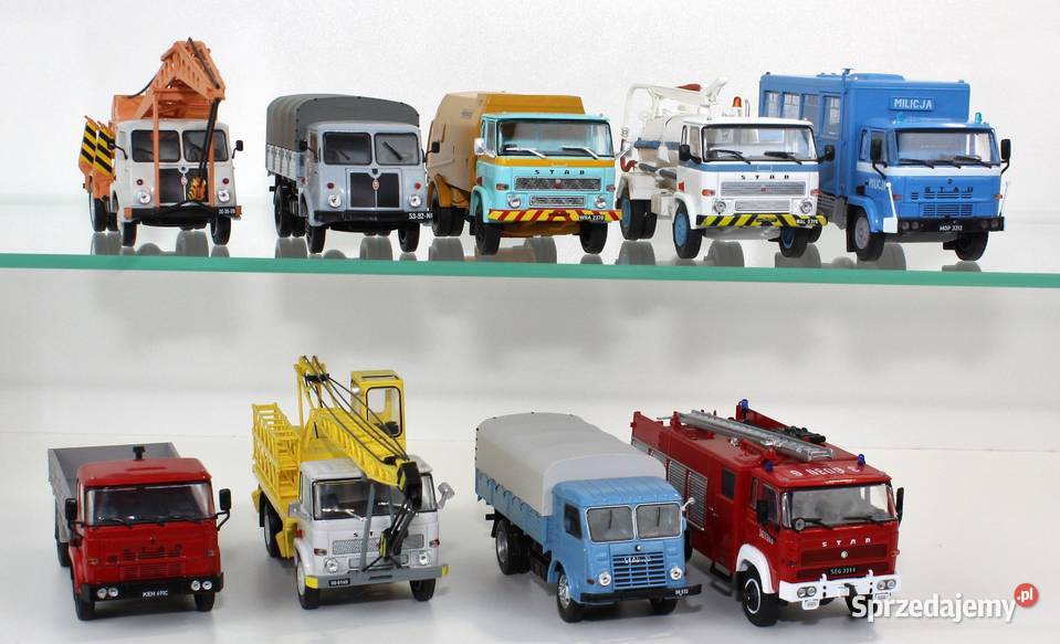 Kultowe Ciężarówki PRL kolekcja premium Bielsko-Biała