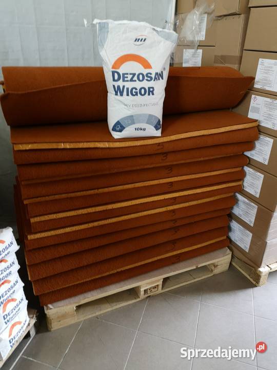 Dezosan wigor 10 sucha dezynfekcja chlewni łódzkie Jeżów