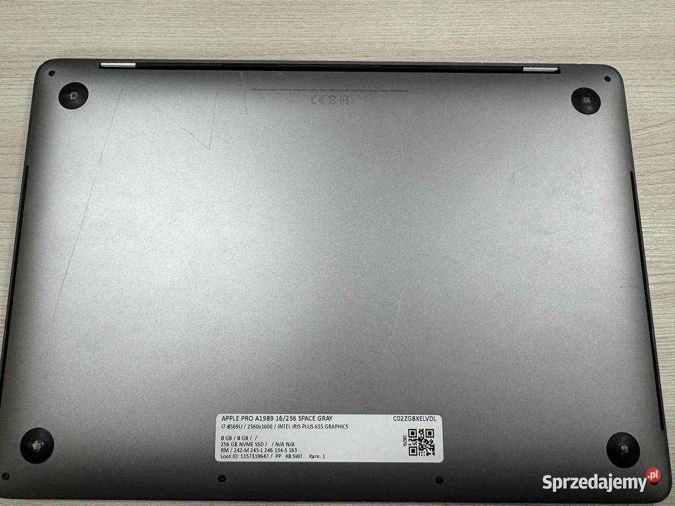 Laptop Apple MacBook Pro 13 Laptopy i netbooki warmińsko-mazurskie Elbląg