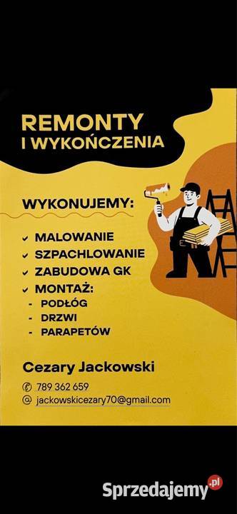 Malowanie szpachlowanie układanie podłóg