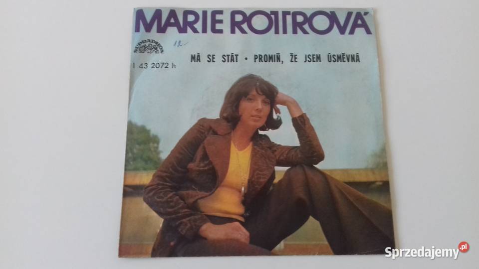 Winyl Marie Rottrova Ma se stat singiel sprzedam płyta winylowa Kraków