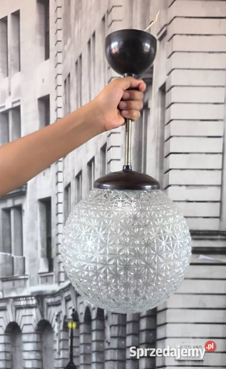 Retro lampa wisząca z 1967 roku Kamenick enov