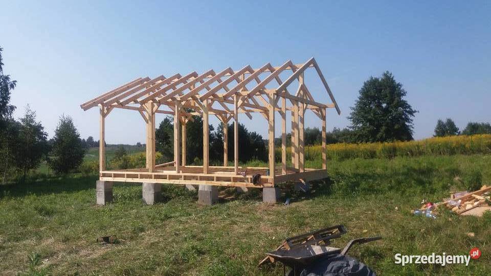 Konstrukcja Drewniana Domek Dom Transport Montaż lubelskie Lublin