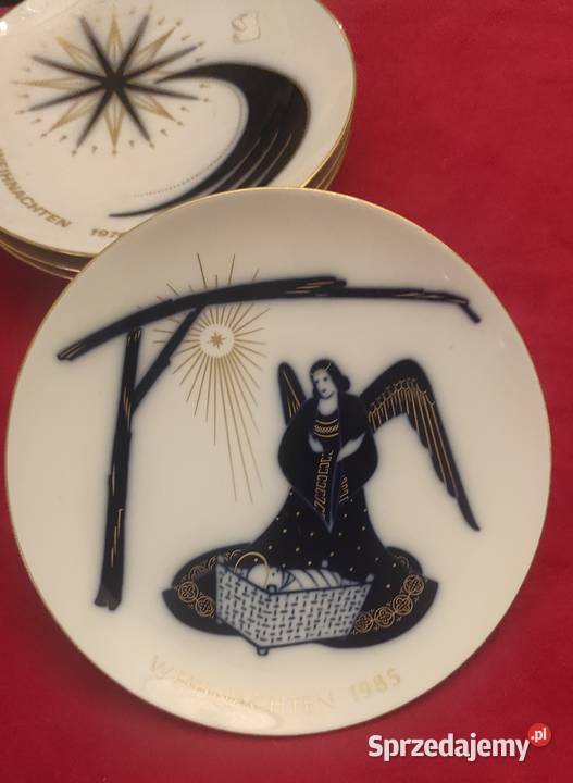 KPM Berlin talerz dekoracyjny Boże Narodzenie Pabianice