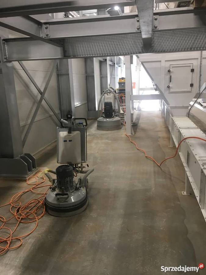 Usuwanie subitu lepiku szlifowanie betonu Warszawa