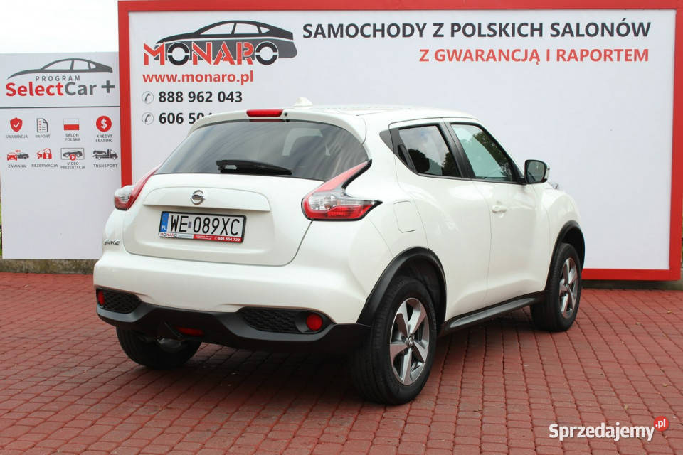 Nissan Juke ACENTA 16 Biała Perła Salon Polska Włocławek