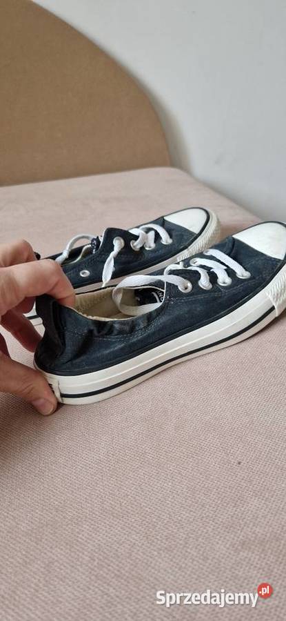 Trampki converse all star r 37 czarne na gumce Obuwie sportowe