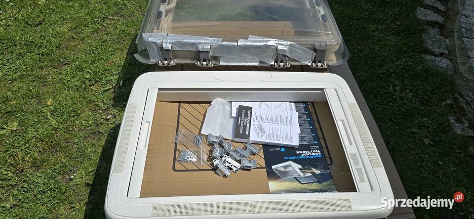 Okno dachowe do przyczepy kempingowej 700 x 500 Jelenia Góra