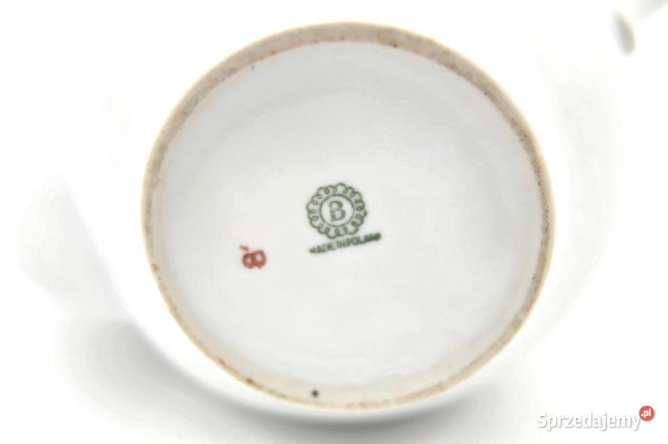 Porcelana Bogucice PRL serwis kawowy Żarki-Letnisko