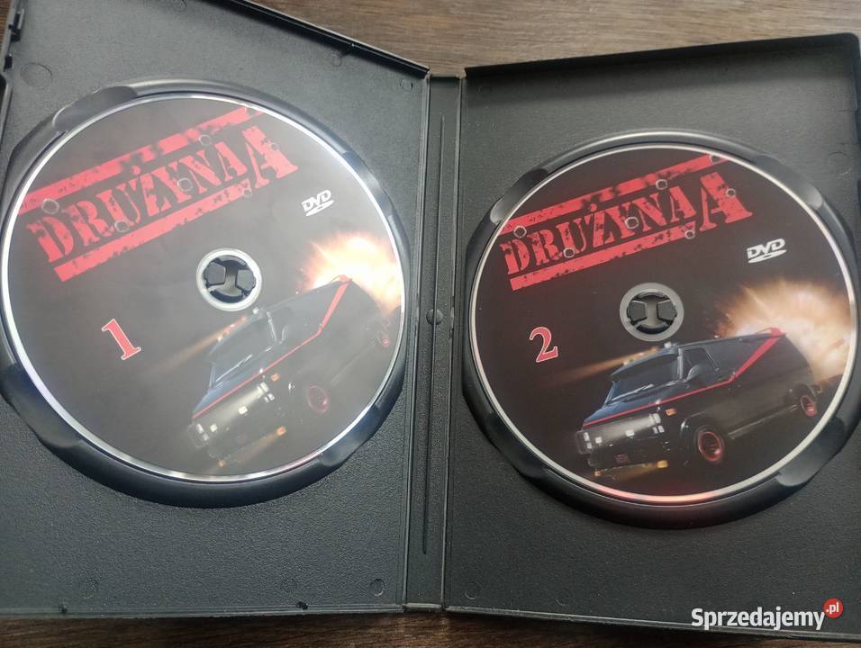 Serial Drużyna A DVD lektor Amercom warmińsko-mazurskie Dywity