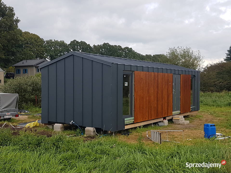Domek letniskowy mobilny całoroczny 40 m2 Domek pomorskie
