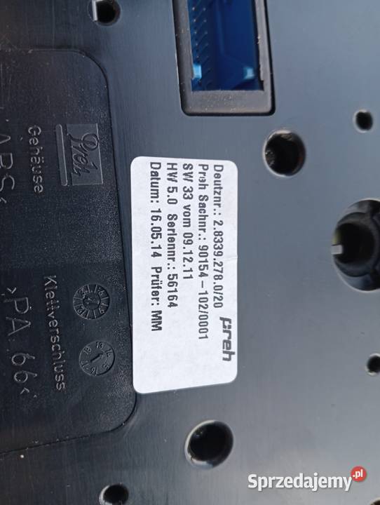 licznik panel wskaźników DeutzFahr Agrotron wielkopolskie Koszanowo