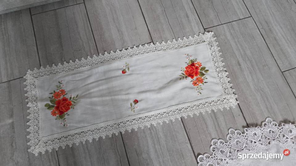 Serwetka biały mazowieckie Maków Mazowiecki