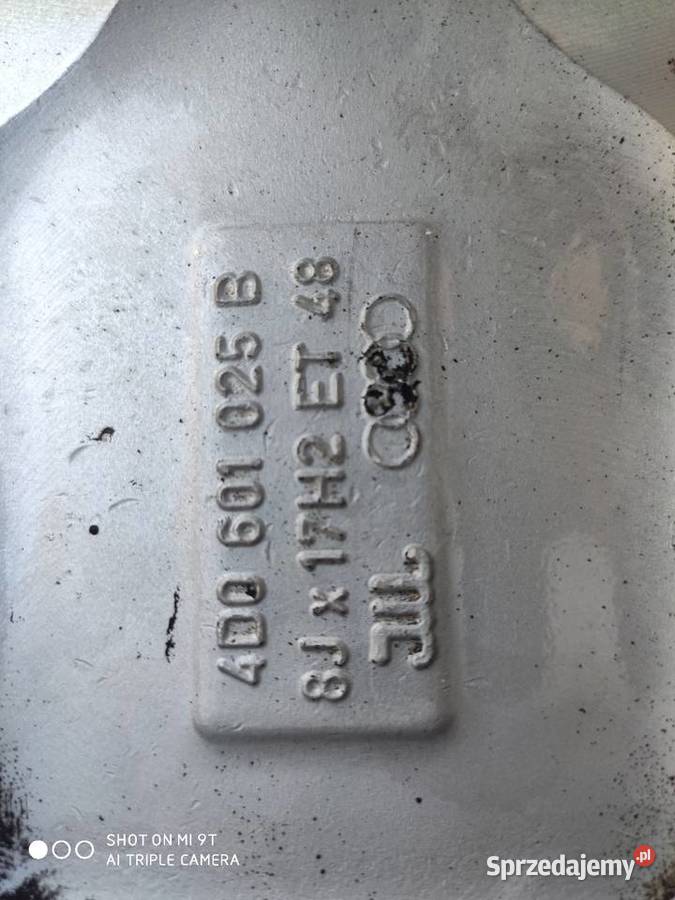 Felgi aluminiowe 5x112 17 audi Koniecpol