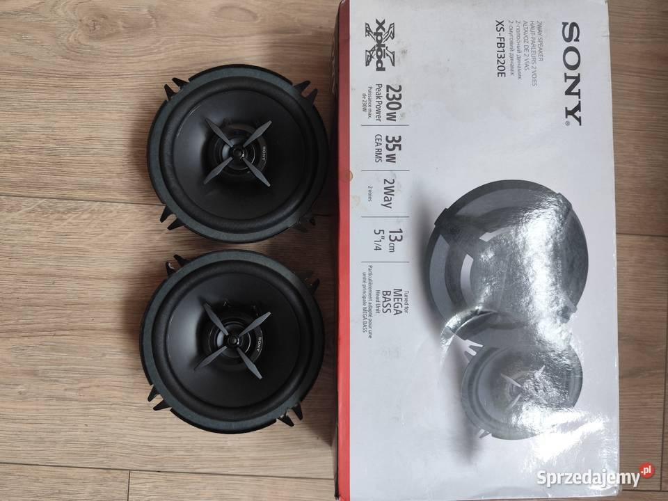 Głośniki samochodowe Sony XSFB1320E Łódź