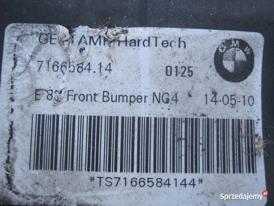 BMW E82 10r belka zderzaka przód 7166584 Kielce