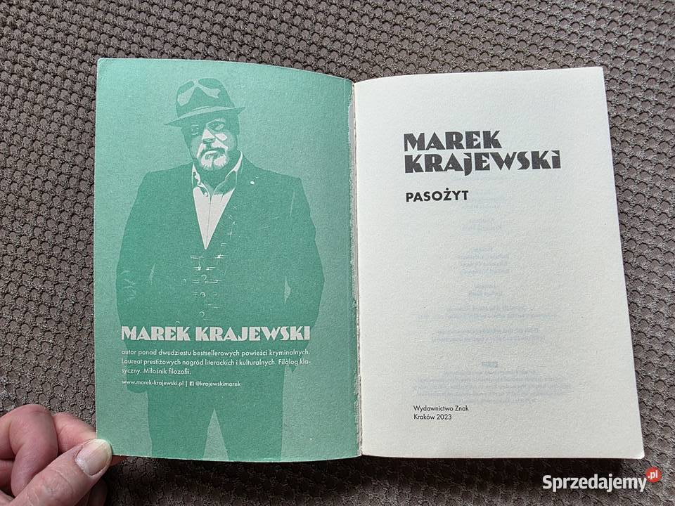 Marek Krajewski Pasożyt Kraków